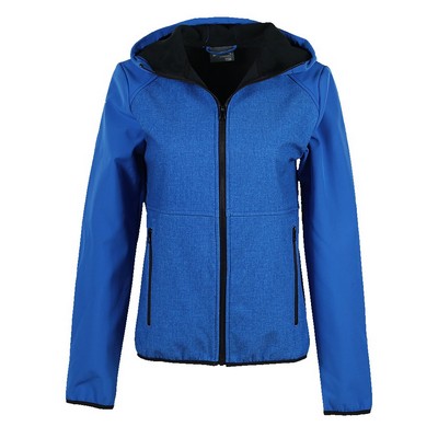Zorrel® Linden Ladies Tonal Colorblock Softshell Jacket