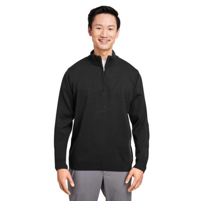 Harriton Unisex Pilbloc™ Quarter-Zip Sweater