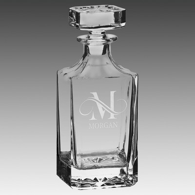 750ml Glass Decanter w/Gift Box & Printed Sleeve