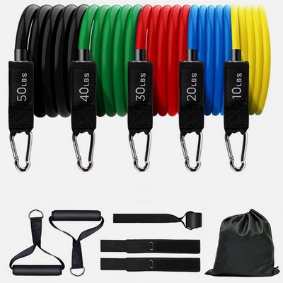 11pcs Resistance Workout Bands Set
