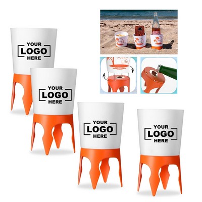 Spiked Coaster Cup w/Bottle Opener