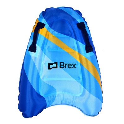 Inflatable Surf Body Board with Handles, Beach Lightweight Floating Surfboard for Kids Learning