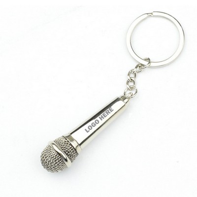 Microphone Key Chain