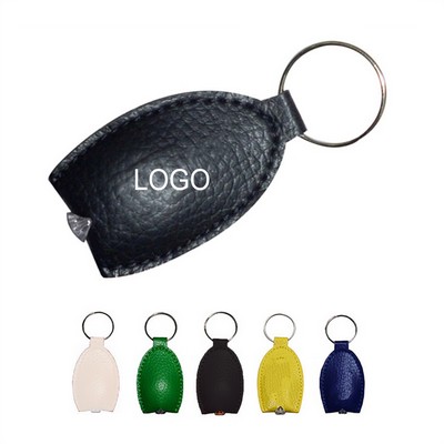 PU Flashlight Keychain