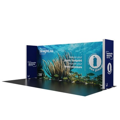 20' StraightLine™ Modular Kit w/2 Double Sided J Panels & 1 W Panel