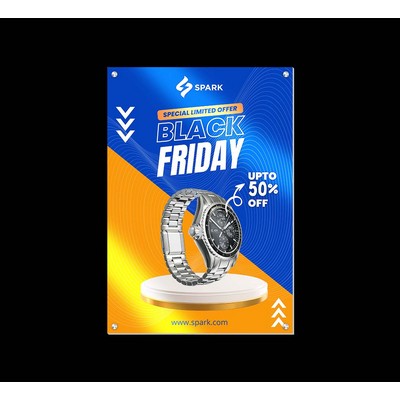 Reflective PVC Foamboard (1' x 1ft/Sqft)