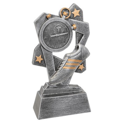 Track Triumph Resin Award - 6 1/2"