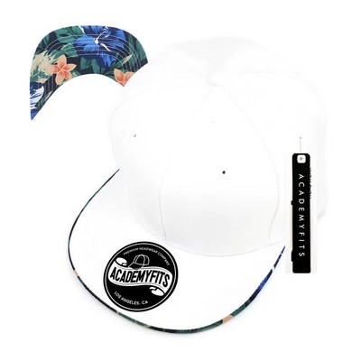 Academy Fits Floral Undervisor Snapback Hat