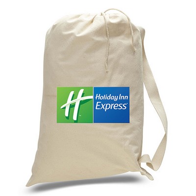 Custom Printed Drawstring Laundry Bag
