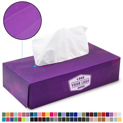Full Color Printing Tissue Rectangle Box with Tissues