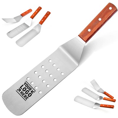 Wood Handle Flexible Grill Turner