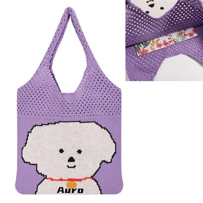 Knitted Shoulder Bag