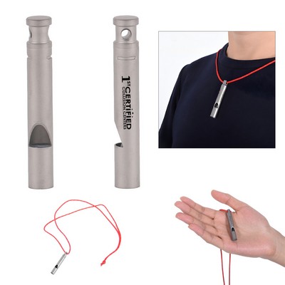 Titanium Emergency Whistle