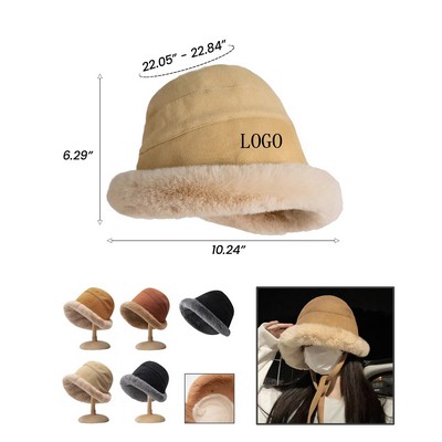 Furry Winter Bucket Hat