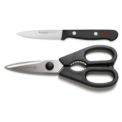 Wusthof Gourmet Pariing Knife & Shear (2 Piece)