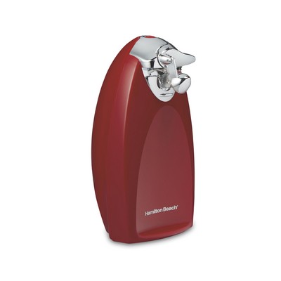 Hamilton Beach Classic Chrome Extra-Tall Can Opener, Removable Cutting Unit, Built-In Knife Sharpene