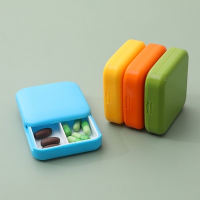 Portable Push-pull Square Pill Organizer