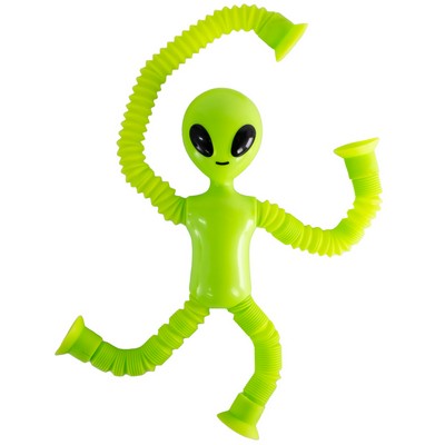 Green Alien Bendy Man