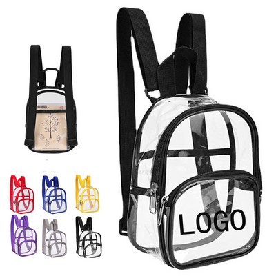 Multi-Function PVC Transparent Backpack