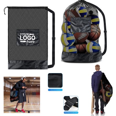 Heavy Duty Mesh Ball Bag