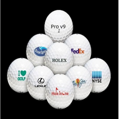 2 Layered Tournament Golf Balls w/Custom Logo