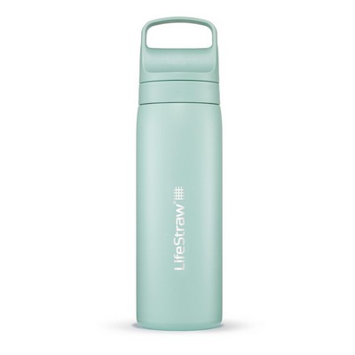 Lifestraw Go 18 Oz. Stainless Steel Water Filter Bottle Seaform