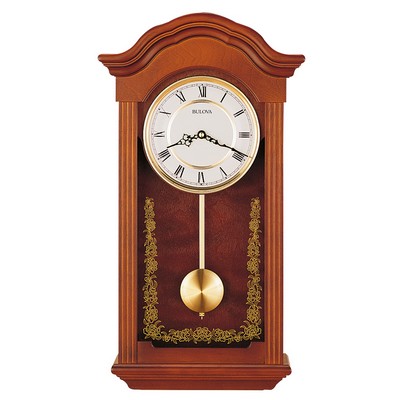 Bulova Clocks Baronet Wall Chime Clock