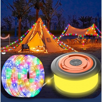 Self storage camping light color decoration camping light atmosphere light outdoor light 10m