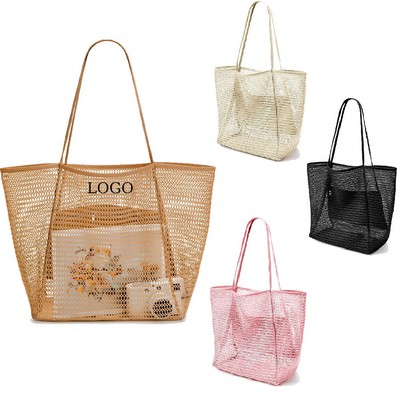 Beach Nylon Mesh Tote Bag