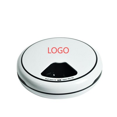 Automatic Pet Feeder with 5-Meal Programmable Timer & LCD Display