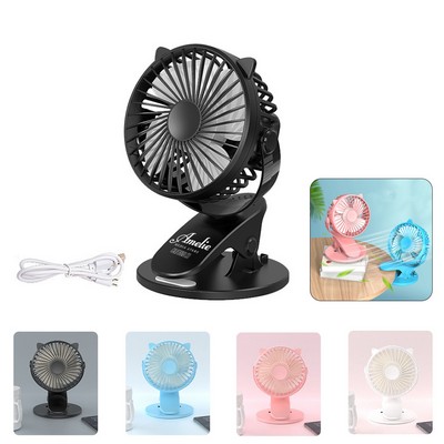 Mini Usb Rechargeable Desktop Fan