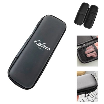 Compact EVA Pen Pouch with Mesh Pockets and Elastic Strap