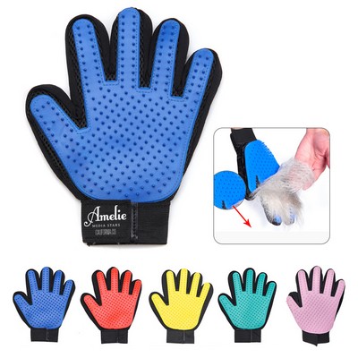 Hair Remover Pet Grooming Gloves