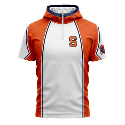 Traverse Short Sleeve Hooded 1/4 Zip Jacket