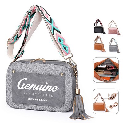 Women PU Leather Crossbody Bag