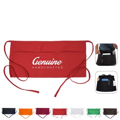 3 Pockets Waist Apron