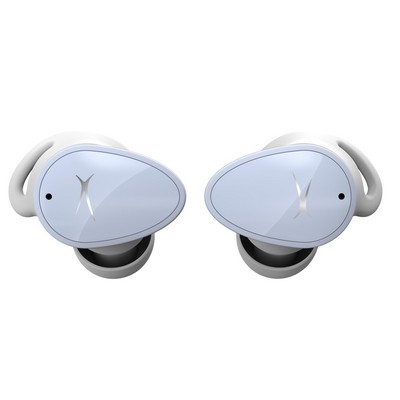 Altec Lansing White Nanobud Sport Truly Wireless Bluetooth Earbuds
