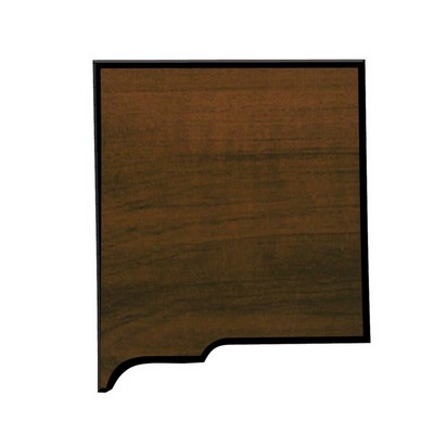 Walnut Finish State Plaque