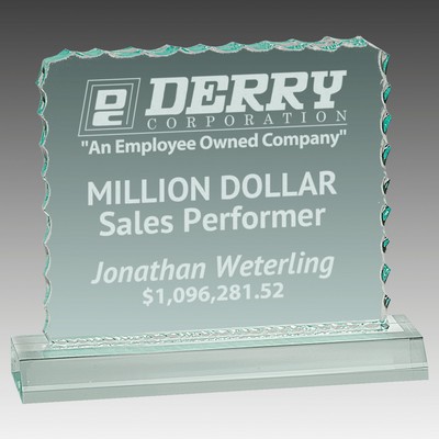 Cracked Ice Acrylic with Base