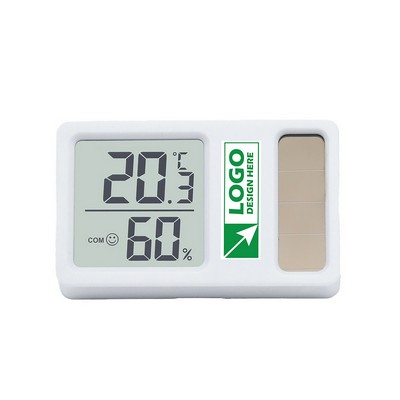 Solar Battery Power Digital Thermometer Hygrometer