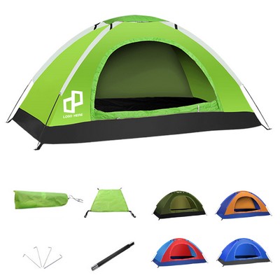 Portable Camping Tent W/ Mesh Skylight