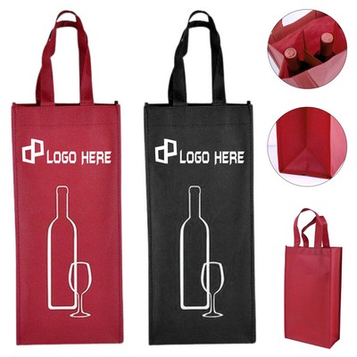 Non Woven 2-Bottle Wine Bag