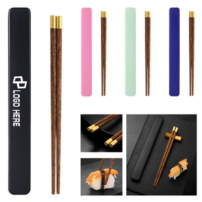 Wooden Chopsticks W/ Storage Box
