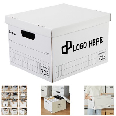 Paper Storage Boxes W/ Lid