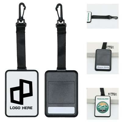 Pvc Golf Bag Tag