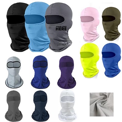 Outdoor Sun Protection Breathable Spandex Face Mask