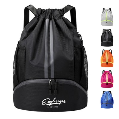 Oxford Drawstring Backpack