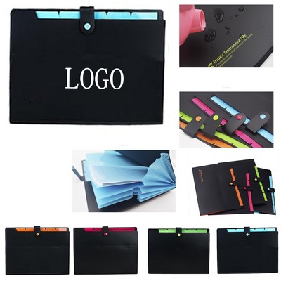 A4 Multi-Layer Accordion Bag To Safely Store All Files