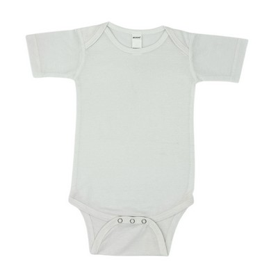 MONAG 100% Polyester Short Sleeve Bodysuit