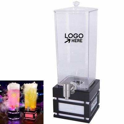 LED Illuminated Beverage Dispenser For Parties And Events